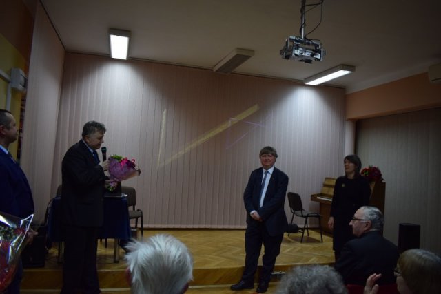 Jubileuszowy wykład prof. Mariusza Dubaja, absolwenta I LO